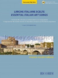 Liriche italiane scelte - Voce acuta (High Voice and Piano)